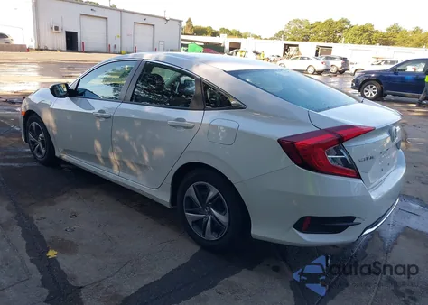 2020 Honda Civic Lx из США, поврежденный, VIN 2HGFC2F60LH571238